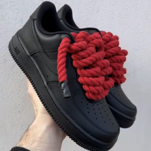 Triple Black Rope Lace<br> (Any Color Possible)