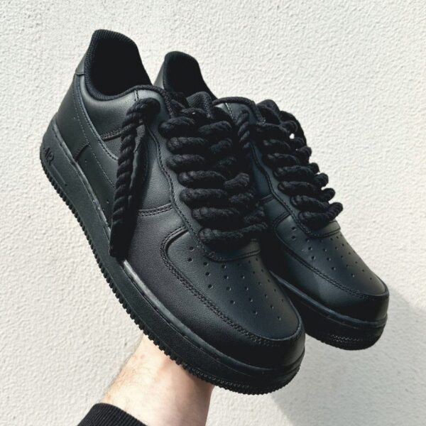 Triple Black Rope Lace <br> (Any Color Possible)