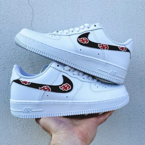 Naruto Akatsuki Clouds Swoosh <br> (Any 2 Colors)