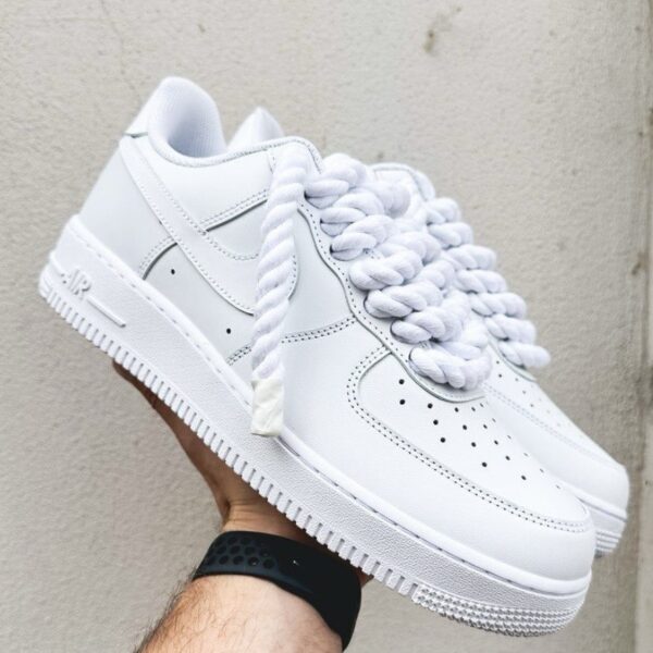 Triple white Rope Lace <br>(Any Rope Color Possible)